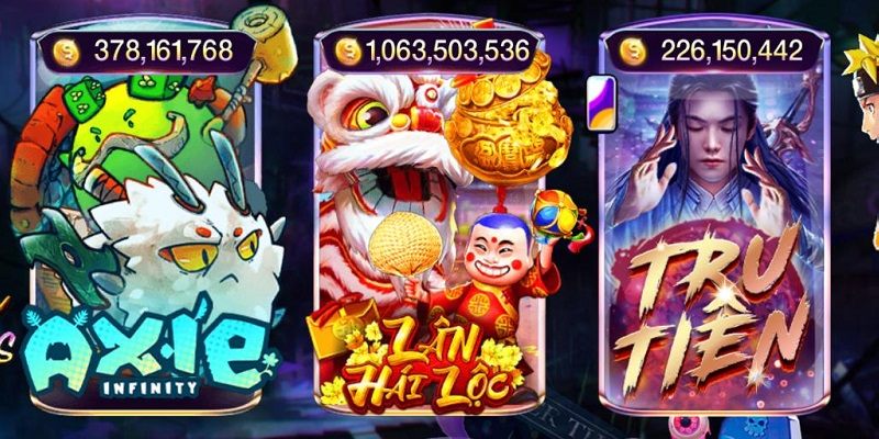 Danh sách các game slot, quay hũ đổi thưởng tại cổng game